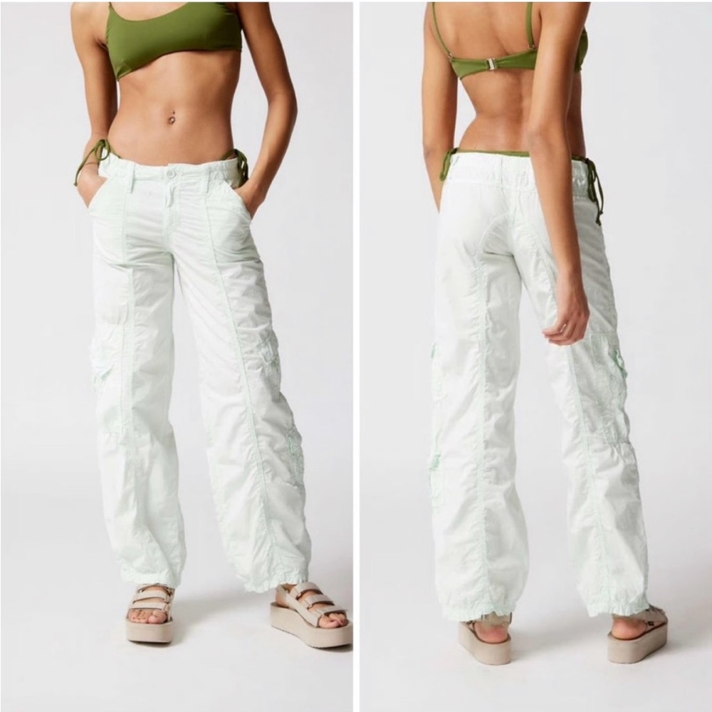 BDG Cream Cargo Pants